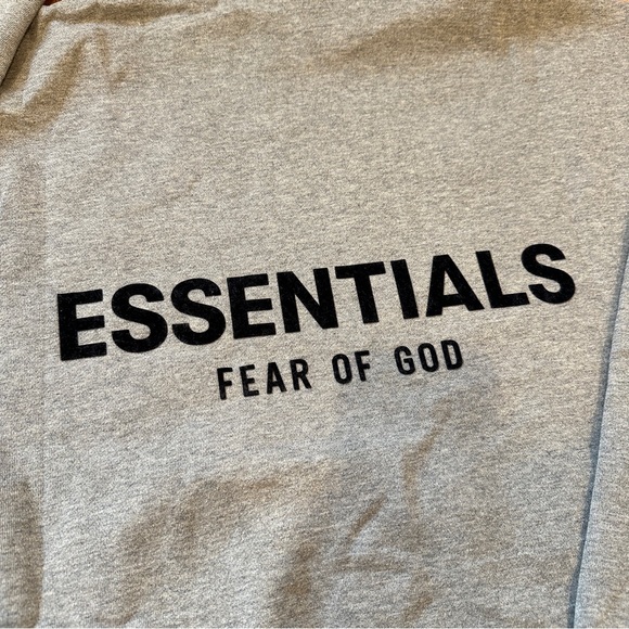Essentials fear of god hoodie dark oatmeal size XS-XL - Picture 6 of 11